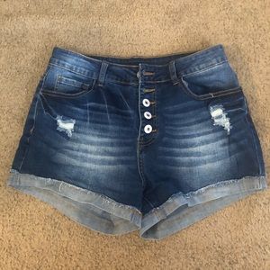 Size medium jean shorts